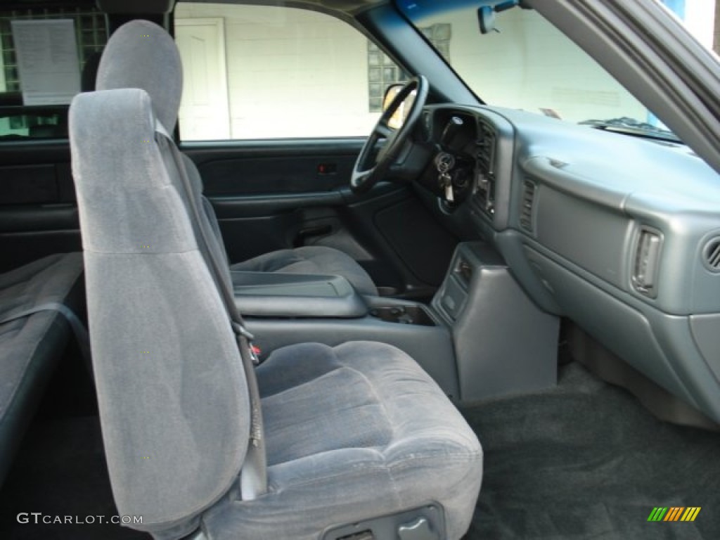 2002 Silverado 2500 LS Extended Cab 4x4 - Onyx Black / Graphite photo #20