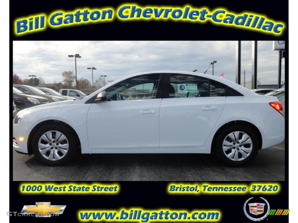 2012 Cruze LS - Summit White / Jet Black/Medium Titanium photo #1