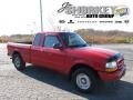 2000 Bright Red Ford Ranger Sport SuperCab  photo #1