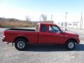 2000 Bright Red Ford Ranger Sport SuperCab  photo #2