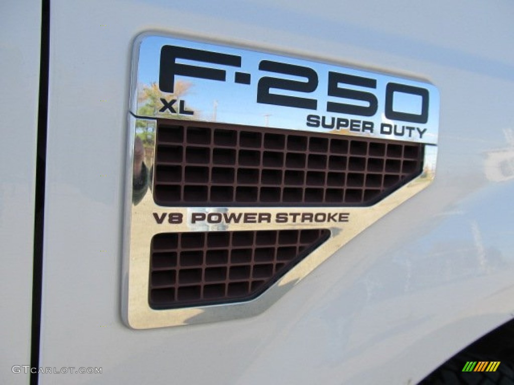 2008 Ford F250 Super Duty XL SuperCab 4x4 Marks and Logos Photo #56197475