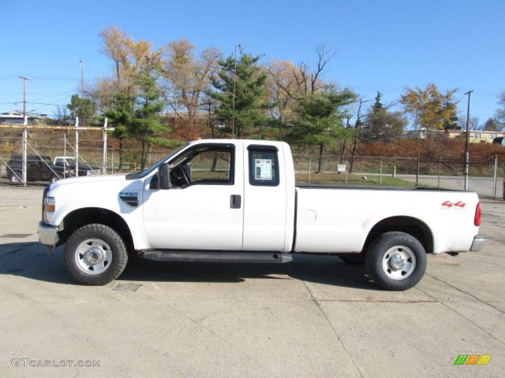 Oxford White 2008 Ford F250 Super Duty XL SuperCab 4x4 Exterior Photo #56197493