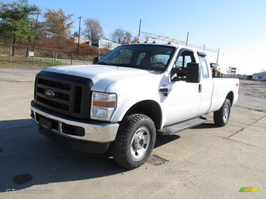 Oxford White 2008 Ford F250 Super Duty XL SuperCab 4x4 Exterior Photo #56197517