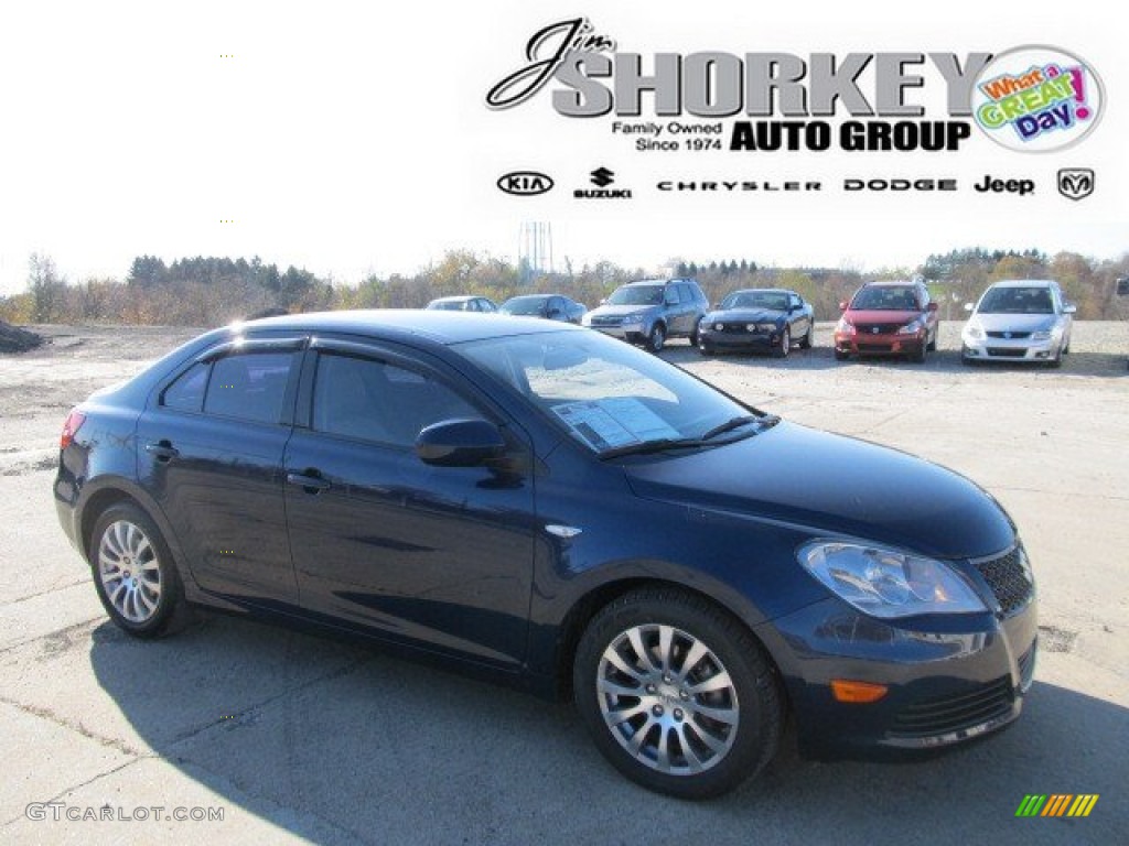 Deep Sea Blue Metallic Suzuki Kizashi