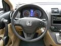Ivory 2010 Honda CR-V LX Steering Wheel