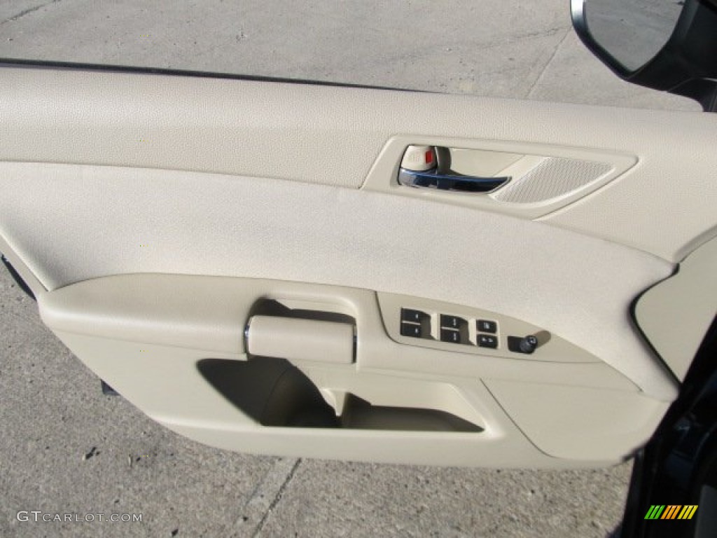 2010 Kizashi SE AWD - Deep Sea Blue Metallic / Beige photo #10