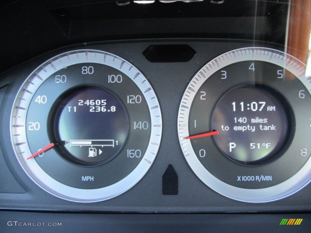 2011 Volvo S60 T6 AWD Gauges Photo #56197744