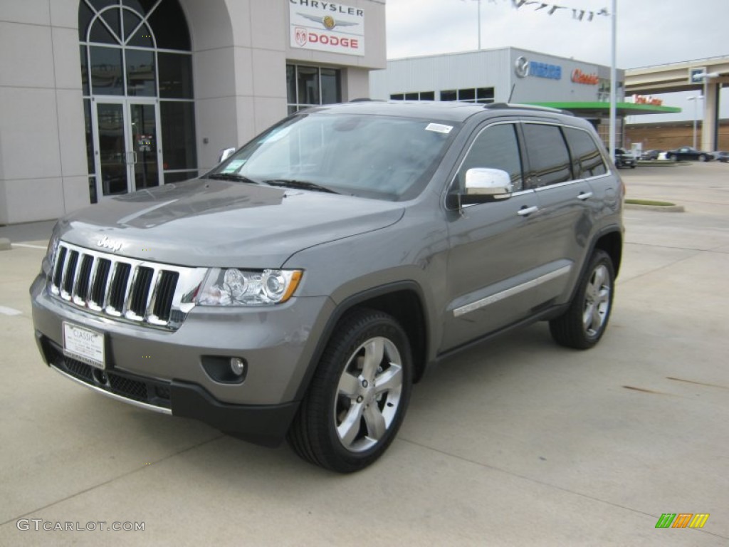 2012 Grand Cherokee Limited - Mineral Gray Metallic / Black photo #1