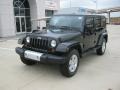 2012 Black Jeep Wrangler Unlimited Sahara 4x4  photo #1