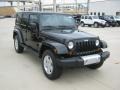 2012 Black Jeep Wrangler Unlimited Sahara 4x4  photo #7