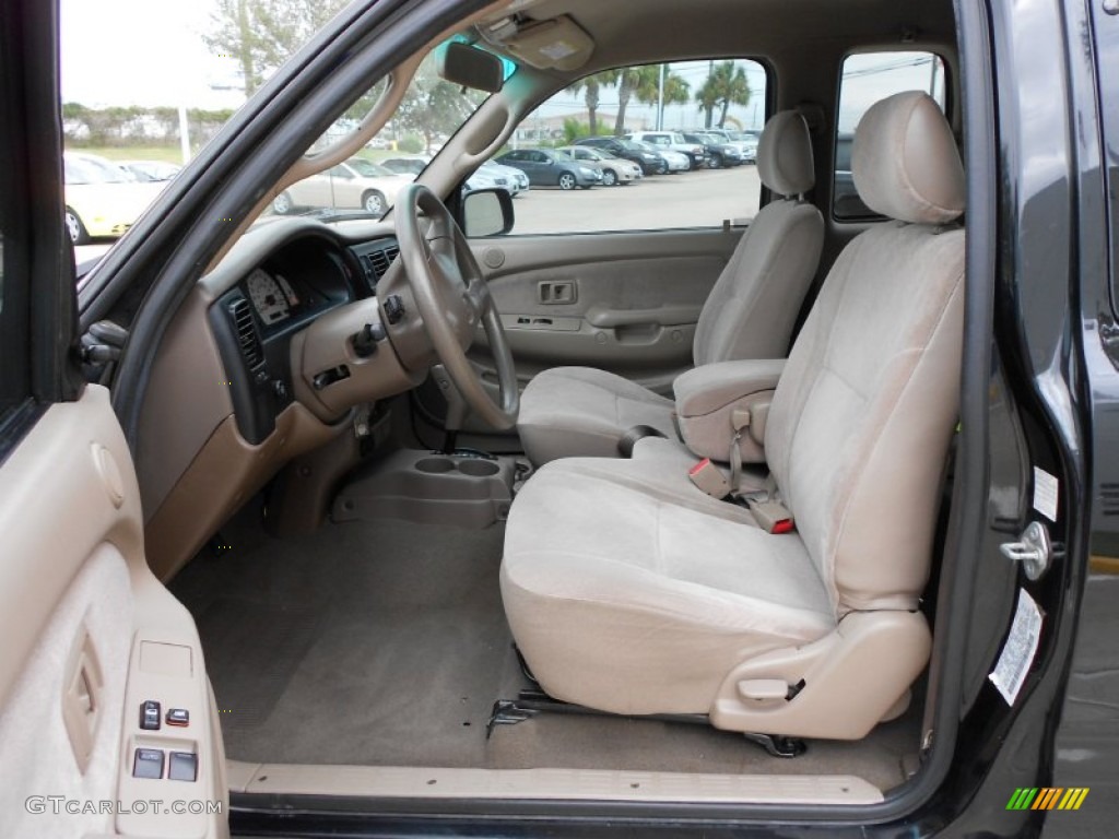 Oak Interior 2004 Toyota Tacoma SR5 Xtracab Photo #56199071