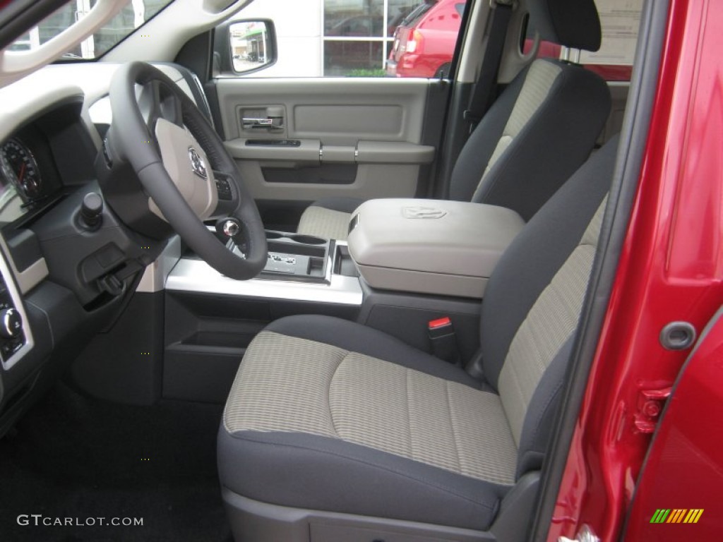 Dark Slate Gray/Medium Graystone Interior 2012 Dodge Ram 1500 Lone Star Crew Cab Photo #56199074