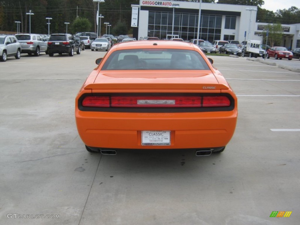 2012 Challenger SXT - Header Orange / Dark Slate Gray photo #4