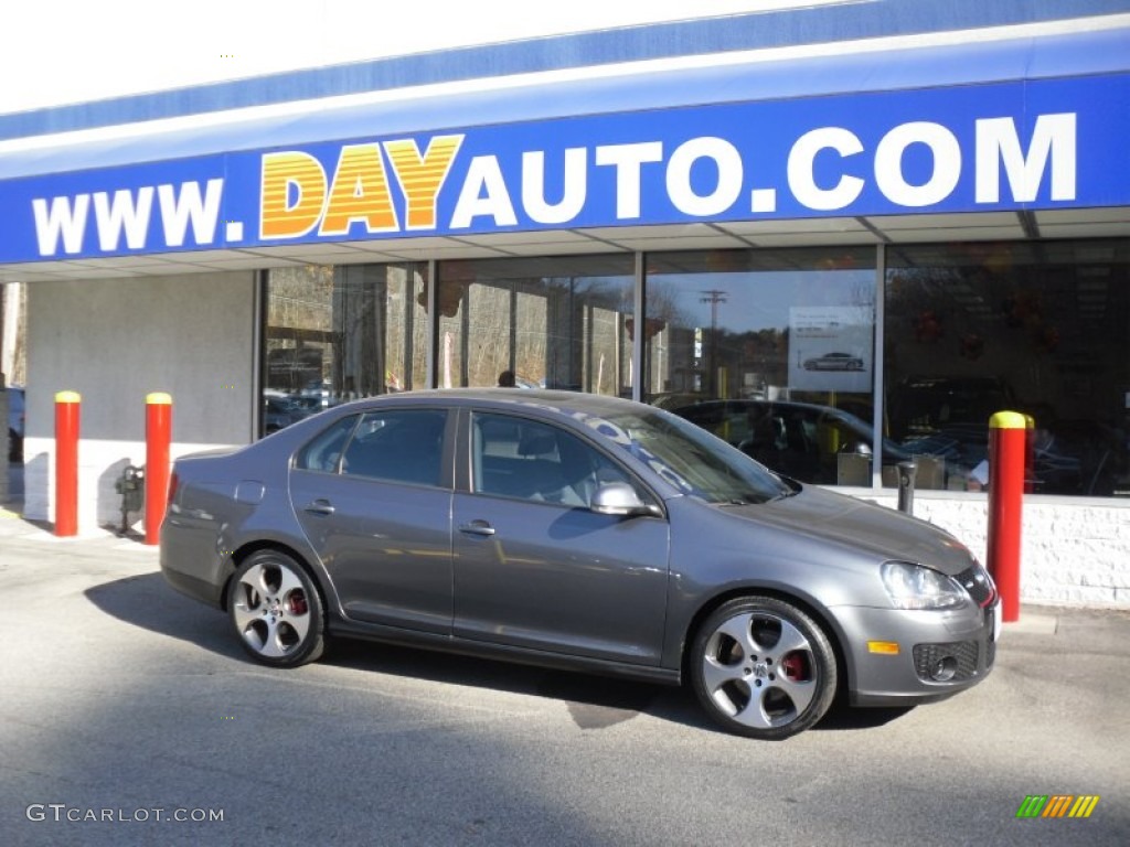 2008 GLI Sedan - Platinum Gray Metallic / Interlagos Plaid Cloth photo #1