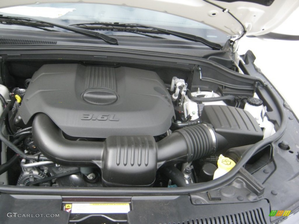 2011 Dodge Durango Heat 4x4 3.6 Liter DOHC 24-Valve VVT Pentastar V6 Engine Photo #56199586