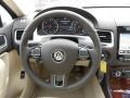 Cornsilk Beige Steering Wheel Photo for 2012 Volkswagen Touareg #56200340