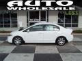 Taffeta White - Civic LX Sedan Photo No. 1