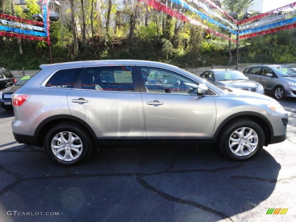 Liquid Silver Meatllic 2012 Mazda CX-9 Touring AWD Exterior Photo #56200454