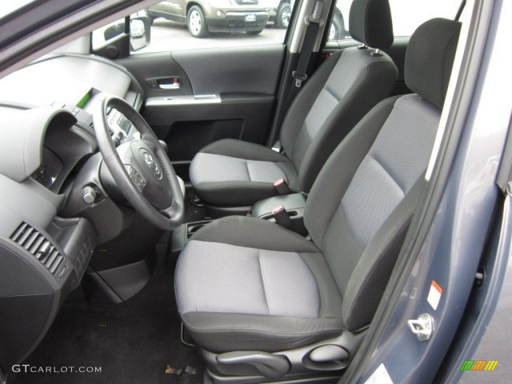 Black Interior 2007 Mazda MAZDA5 Sport Photo #56200517