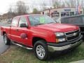 2006 Sport Red Metallic Chevrolet Silverado 1500 LS Extended Cab 4x4  photo #13