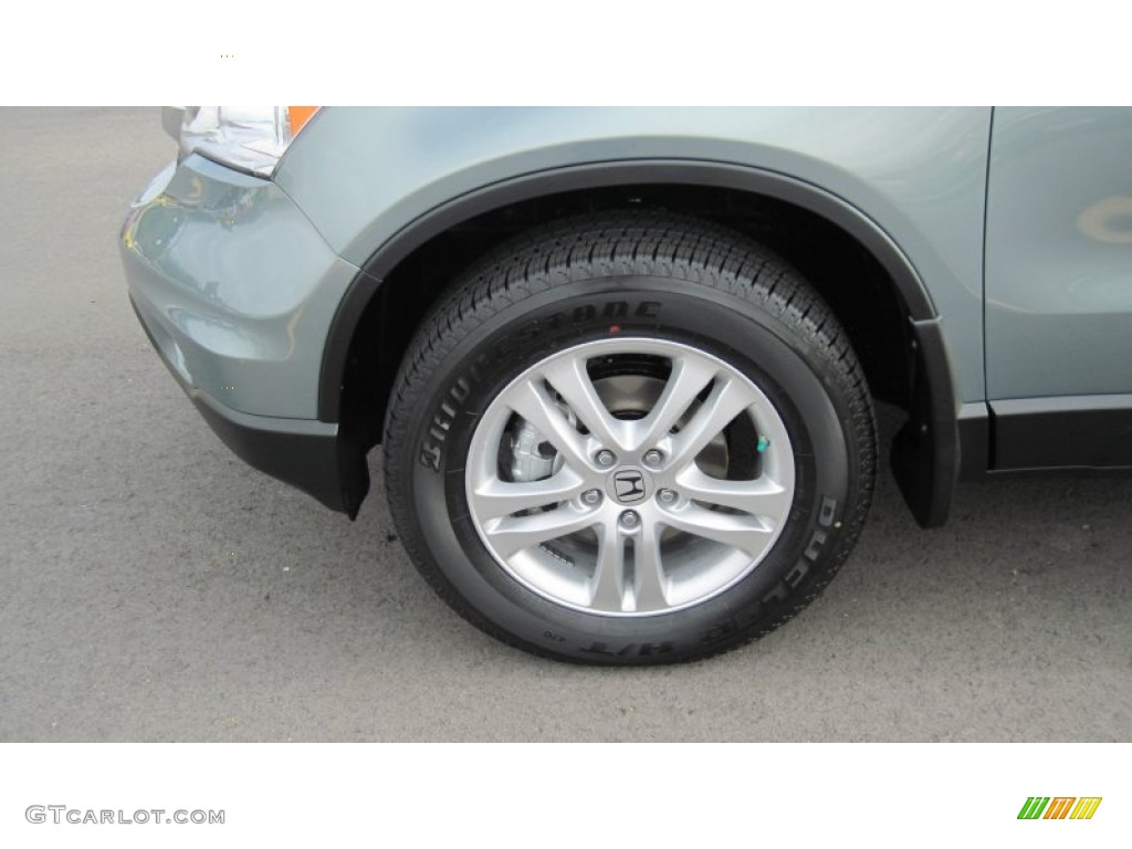 2011 CR-V EX-L - Opal Sage Metallic / Ivory photo #10