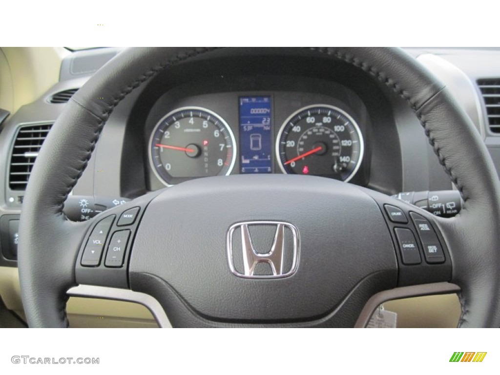 2011 CR-V EX-L - Opal Sage Metallic / Ivory photo #25