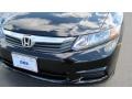 2012 Crystal Black Pearl Honda Civic EX Sedan  photo #9