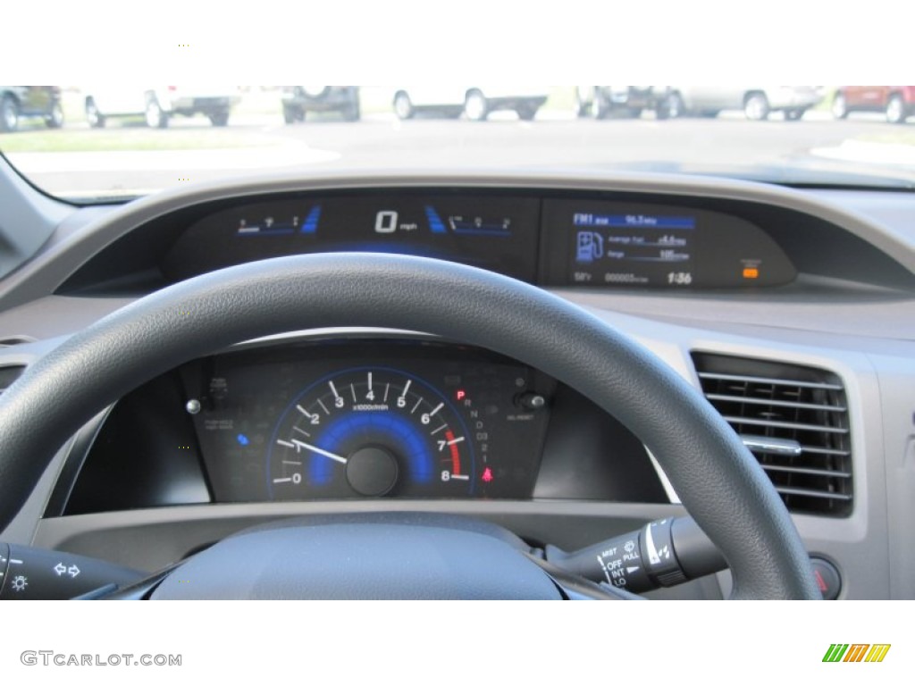 2012 Honda Civic EX Sedan Gauges Photo #56202671