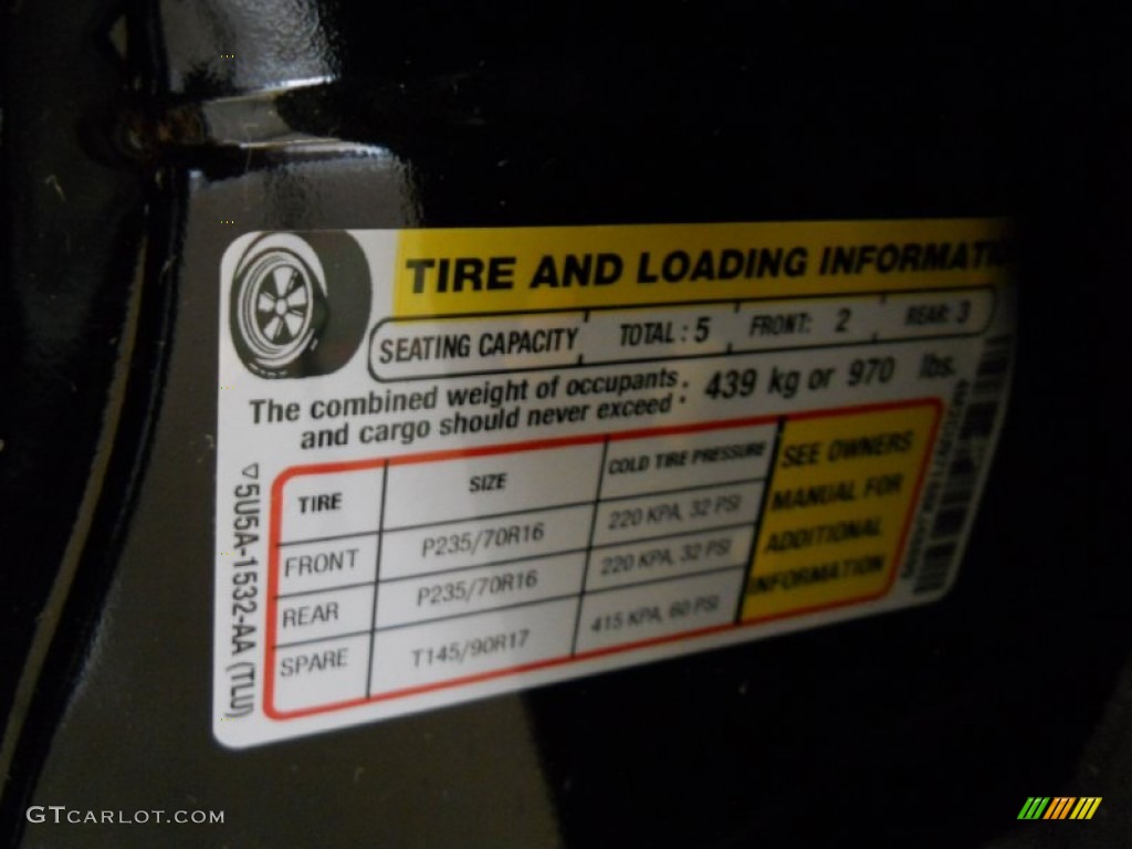 2008 Mariner V6 Premier 4WD - Black / Cashmere photo #30