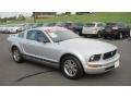 2005 Satin Silver Metallic Ford Mustang V6 Premium Coupe  photo #7