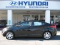 2012 Black Noir Pearl Hyundai Elantra Limited  photo #1