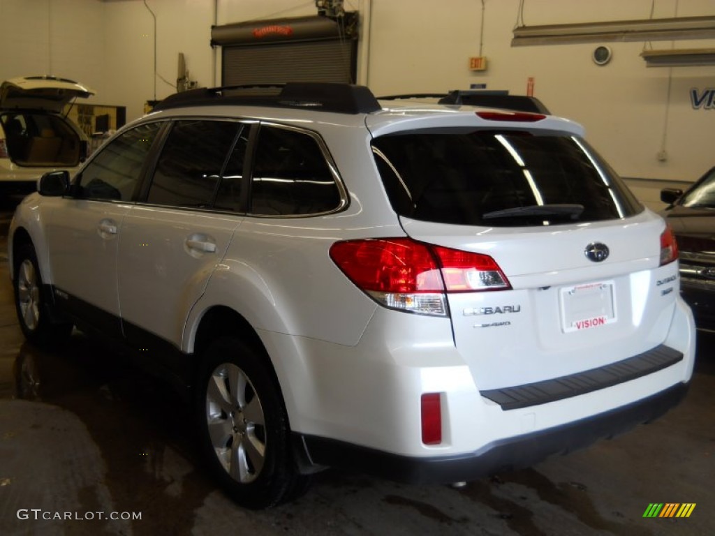 2011 Outback 3.6R Limited Wagon - Satin White Pearl / Warm Ivory photo #23
