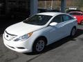 2012 Shimmering White Hyundai Sonata GLS  photo #2