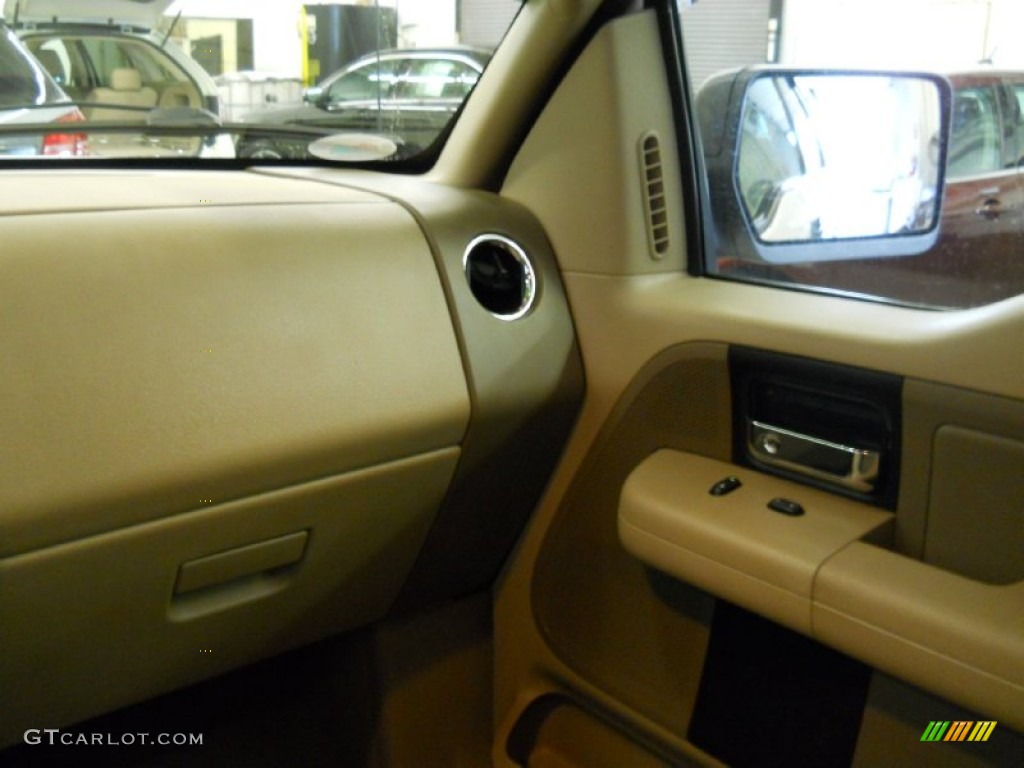 2006 F150 XLT SuperCab 4x4 - Oxford White / Tan photo #6