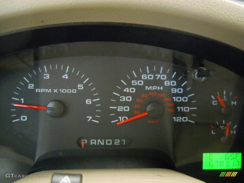 2006 F150 XLT SuperCab 4x4 - Oxford White / Tan photo #13