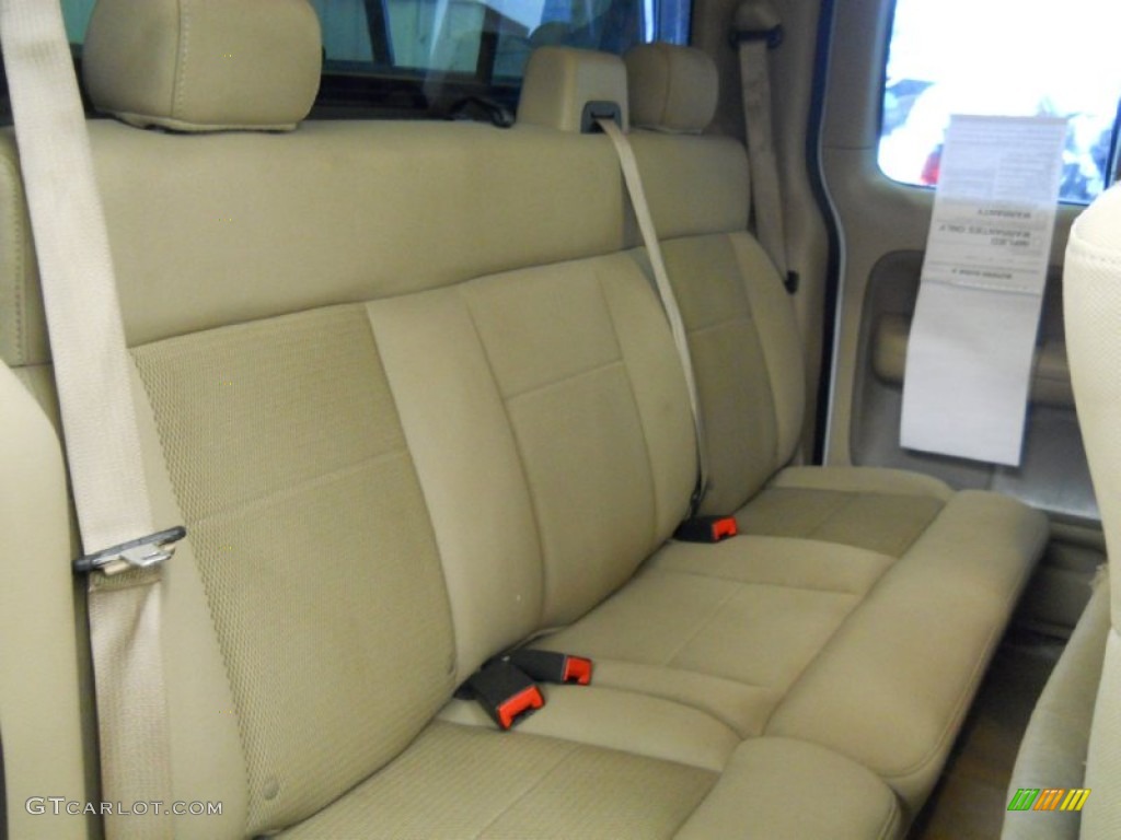 2006 F150 XLT SuperCab 4x4 - Oxford White / Tan photo #27