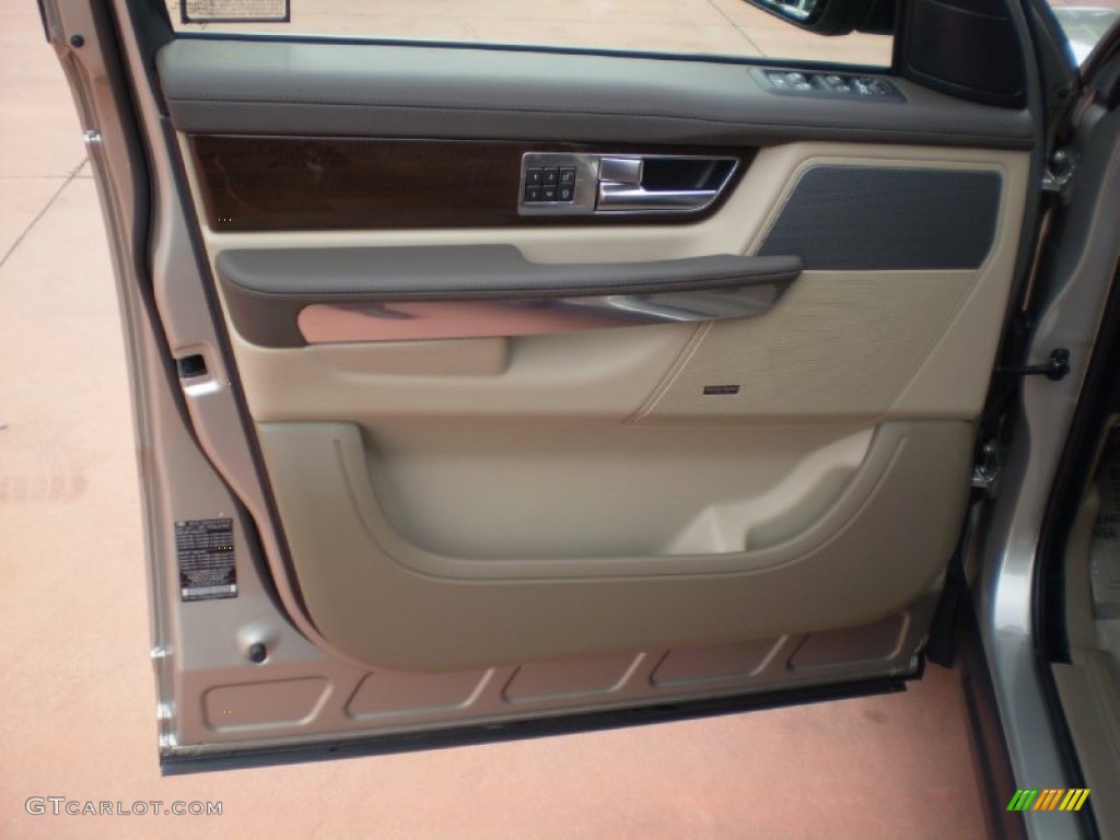 2012 Land Rover Range Rover Sport HSE LUX Arabica Door Panel Photo #56205383