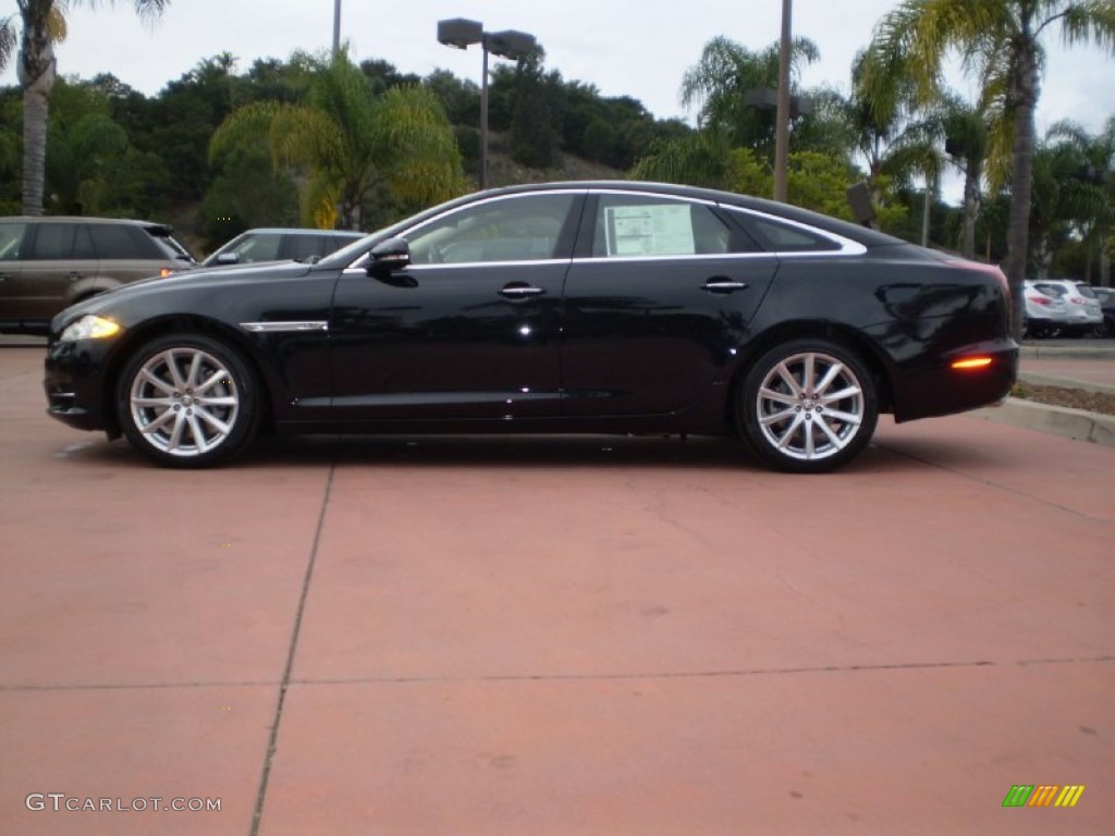 Ebony 2012 Jaguar XJ XJ Exterior Photo #56205455