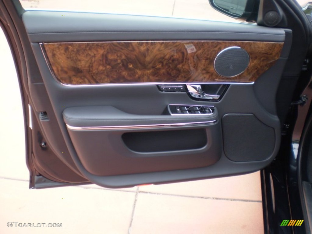 2012 Jaguar XJ XJ Jet Door Panel Photo #56205499