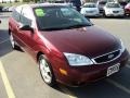 2006 Dark Toreador Red Metallic Ford Focus ZX3 SES Hatchback  photo #11