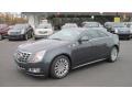 Thunder Gray ChromaFlair 2012 Cadillac CTS Coupe Exterior