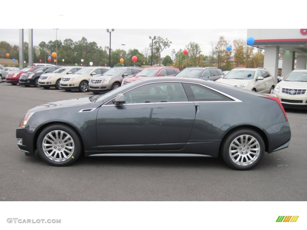 Thunder Gray ChromaFlair 2012 Cadillac CTS Coupe Exterior Photo #56206145