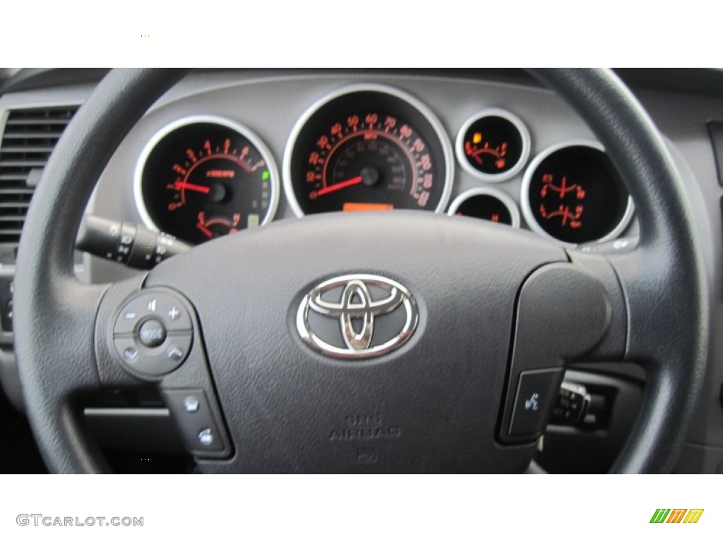 2012 Tundra SR5 CrewMax - Magnetic Gray Metallic / Graphite photo #25