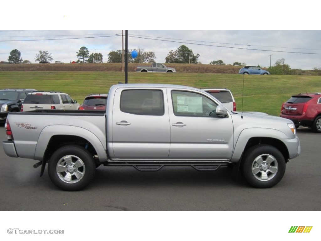 Silver Streak Mica 2012 Toyota Tacoma V6 TRD Sport Prerunner Double Cab Exterior Photo #56207702