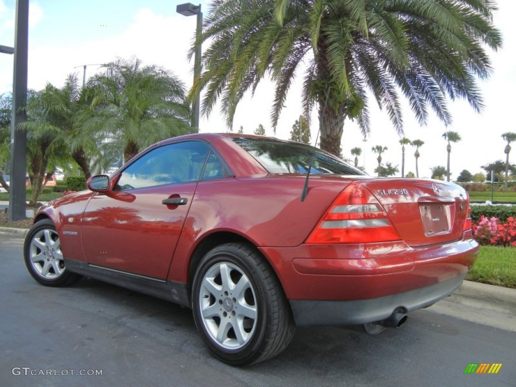 Firemist Red Metallic 1999 Mercedes-Benz SLK 230 Kompressor Roadster Exterior Photo #56208221