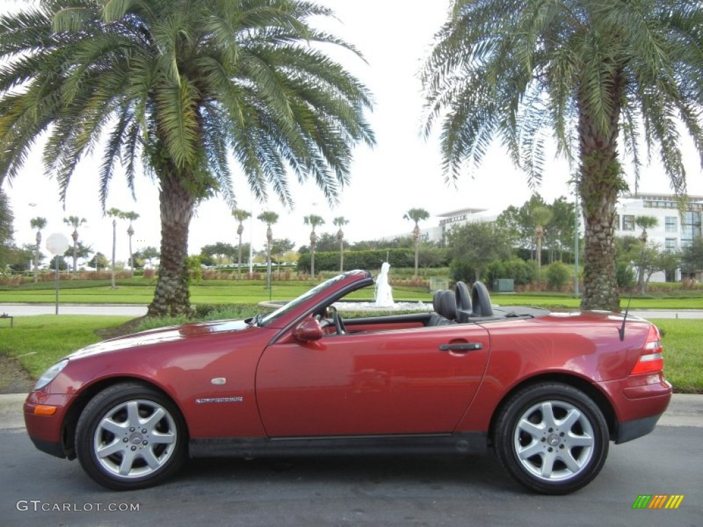 Firemist Red Metallic 1999 Mercedes-Benz SLK 230 Kompressor Roadster Exterior Photo #56208227