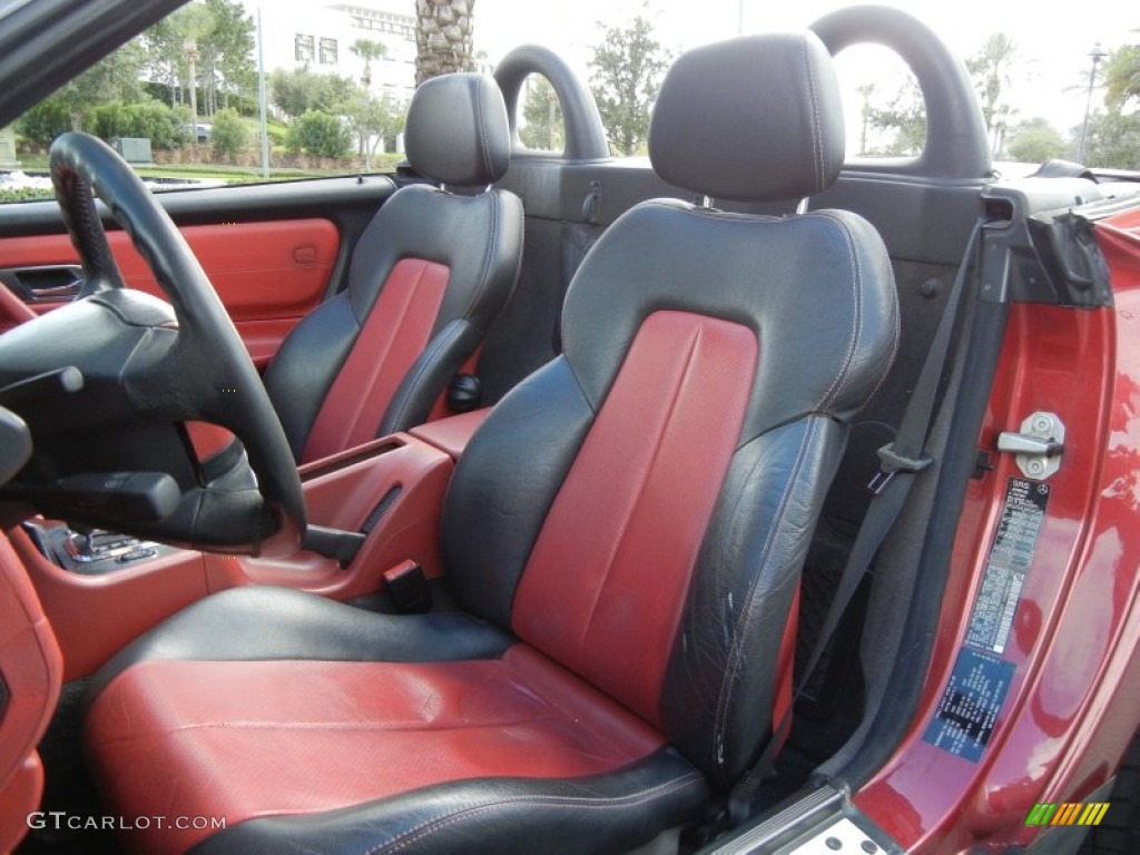 Salsa Red Interior 1999 Mercedes Benz Slk 230 Kompressor