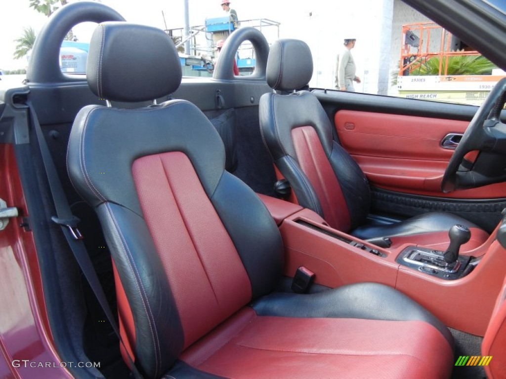 Salsa Red Interior 1999 Mercedes Benz Slk 230 Kompressor