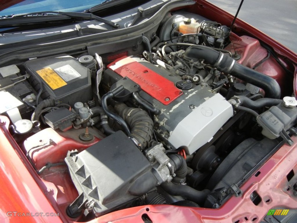 1999 Mercedes-Benz SLK 230 Kompressor Roadster 2.3L Supercharged DOHC 16V 4 Cylinder Engine Photo #56208395