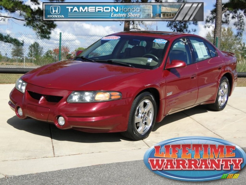 Sport Red Metallic Pontiac Bonneville